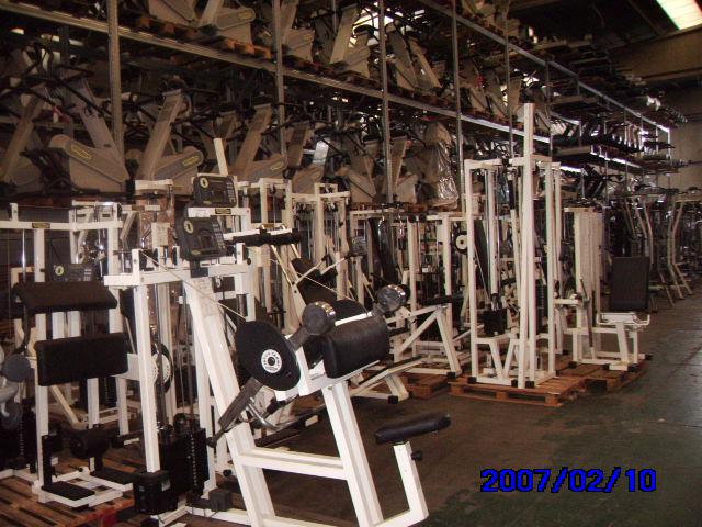 Complete white or grey Lux Line Technogym Gym