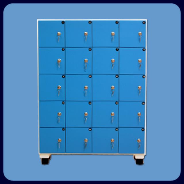 Storage cabinet with 20 modules (art.62)