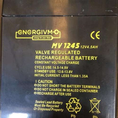 Battery for self-powered excite machines