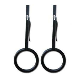 Coppia anelli da ginnastica in ABS Cod.CAG
