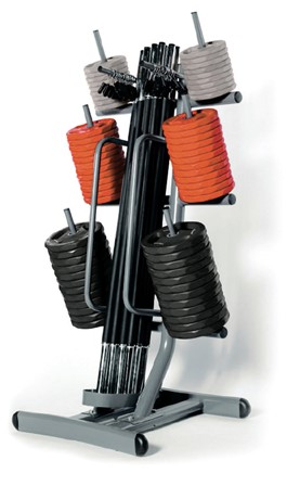 Rastrelliera porta body pump 12 posti RBP-12 TOORX