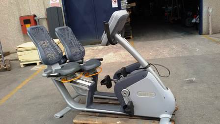 Recline bike precor