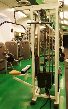 Lat machine e castello tricipiti a 3 lati panatta