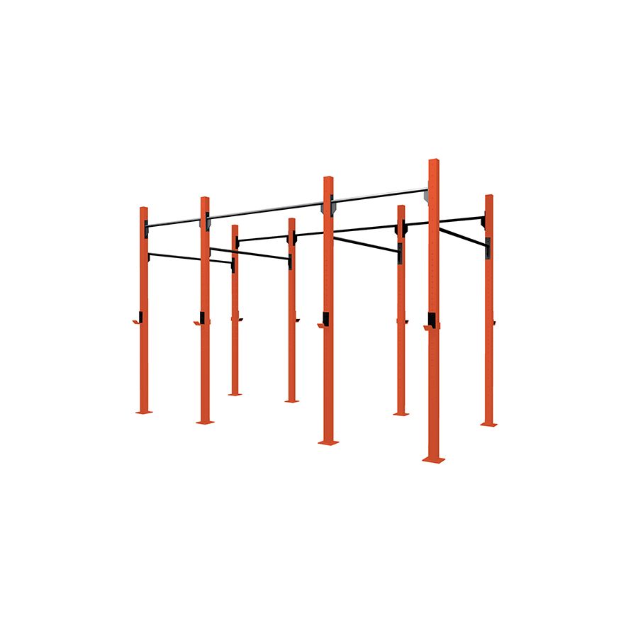 MASTER OUTDOOR 3-bay self-supporting cage GO75-3A