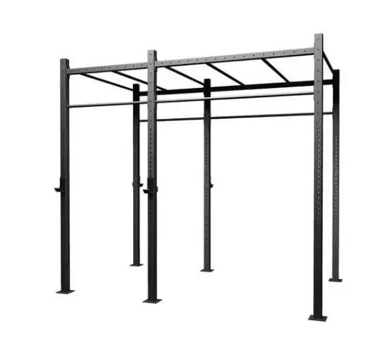CHALLENGE 2-bay freestanding cage with Monkey Station - G60-2AMS