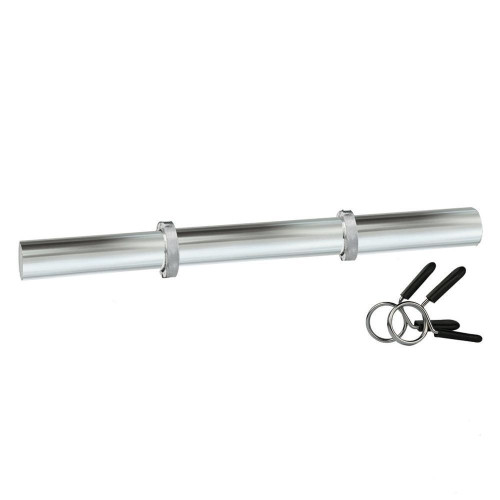 Chrome handlebar 35 cm. spring closure - MCF-35