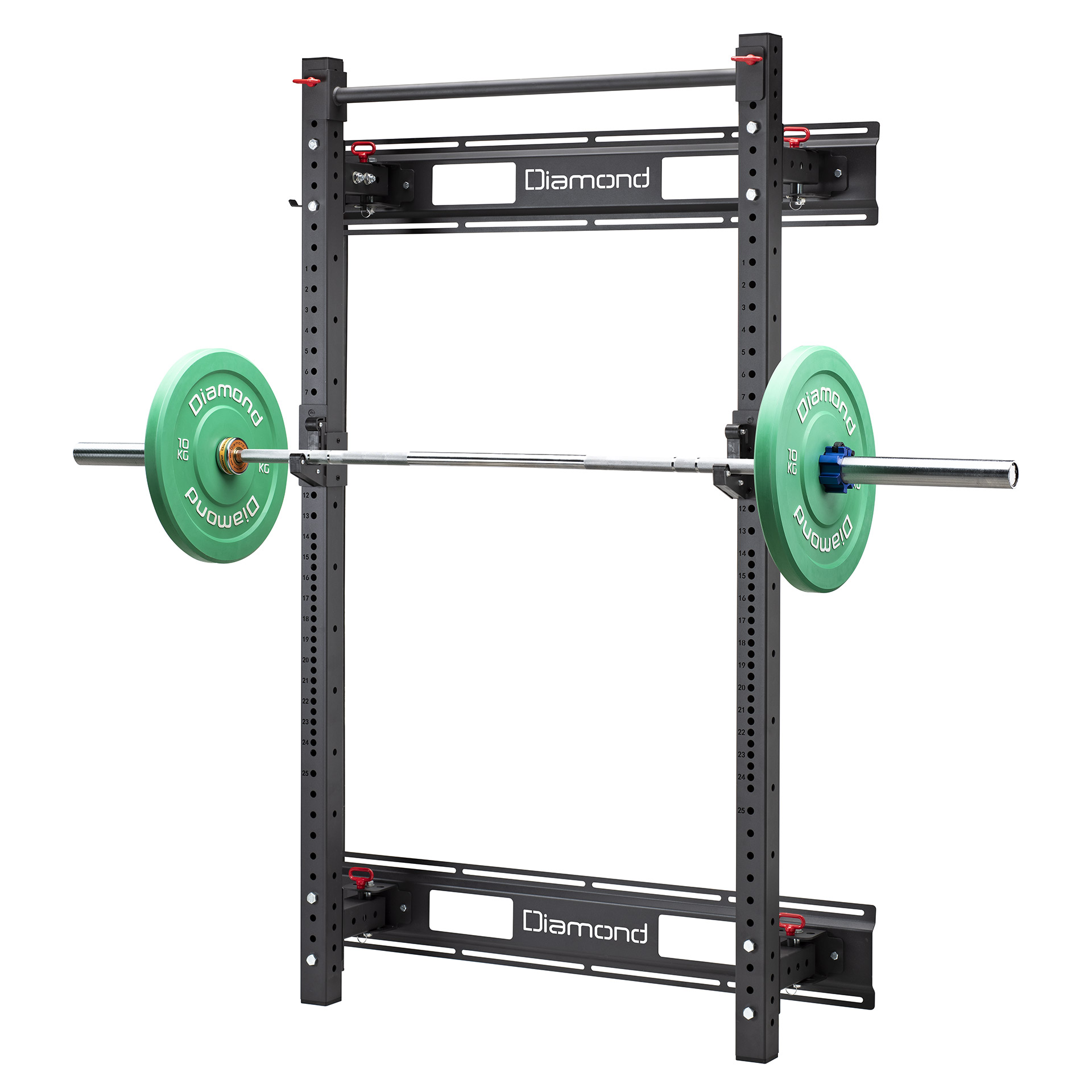FOLDABLE POWER RACK WALL MOUNTED - PR-W