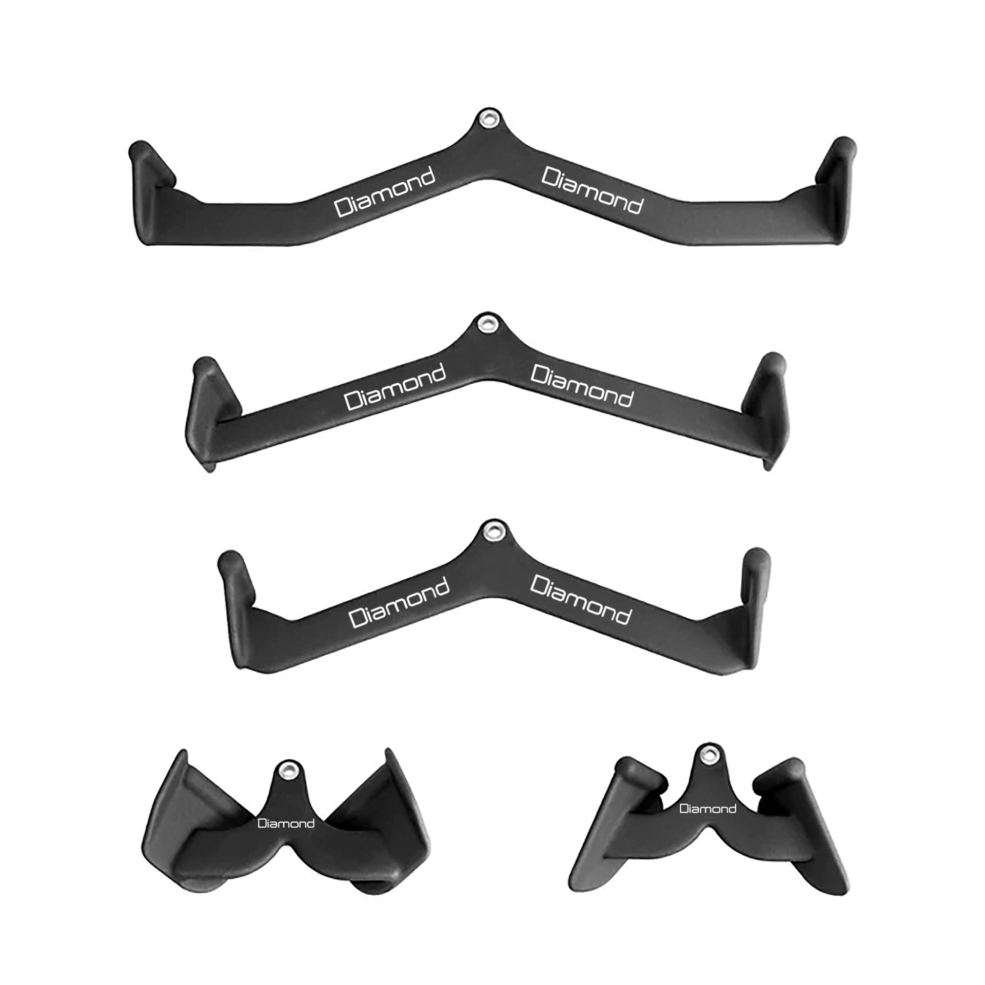 Set Powergrip 5 prese ergonomiche rivestite - POWERGRIP-SET 