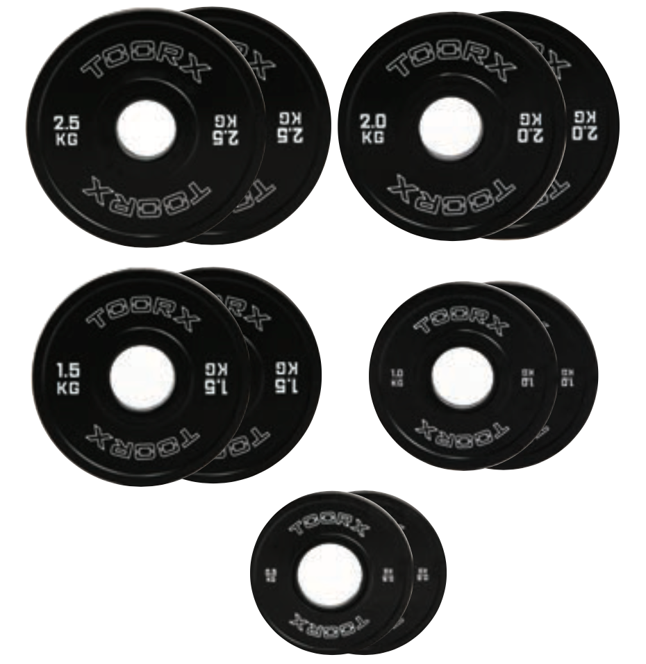 Pair of rubberized microloader discs - CDBM