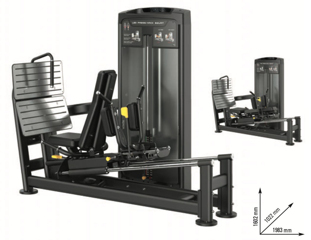 Horizontal leg press best sale
