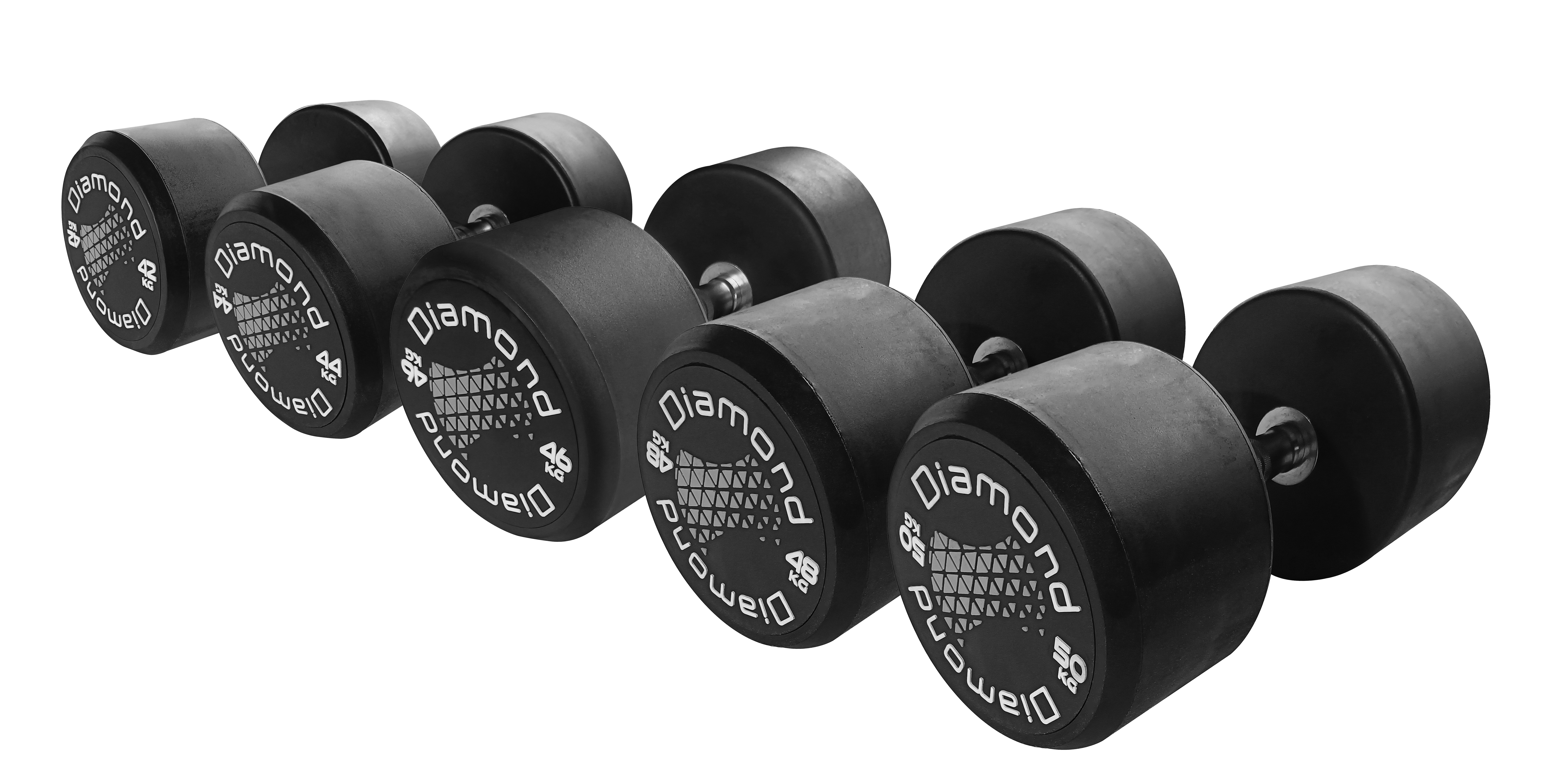 SET MANUBRI GOMMATI TONDI PRO BLACK - MGTDS42-50