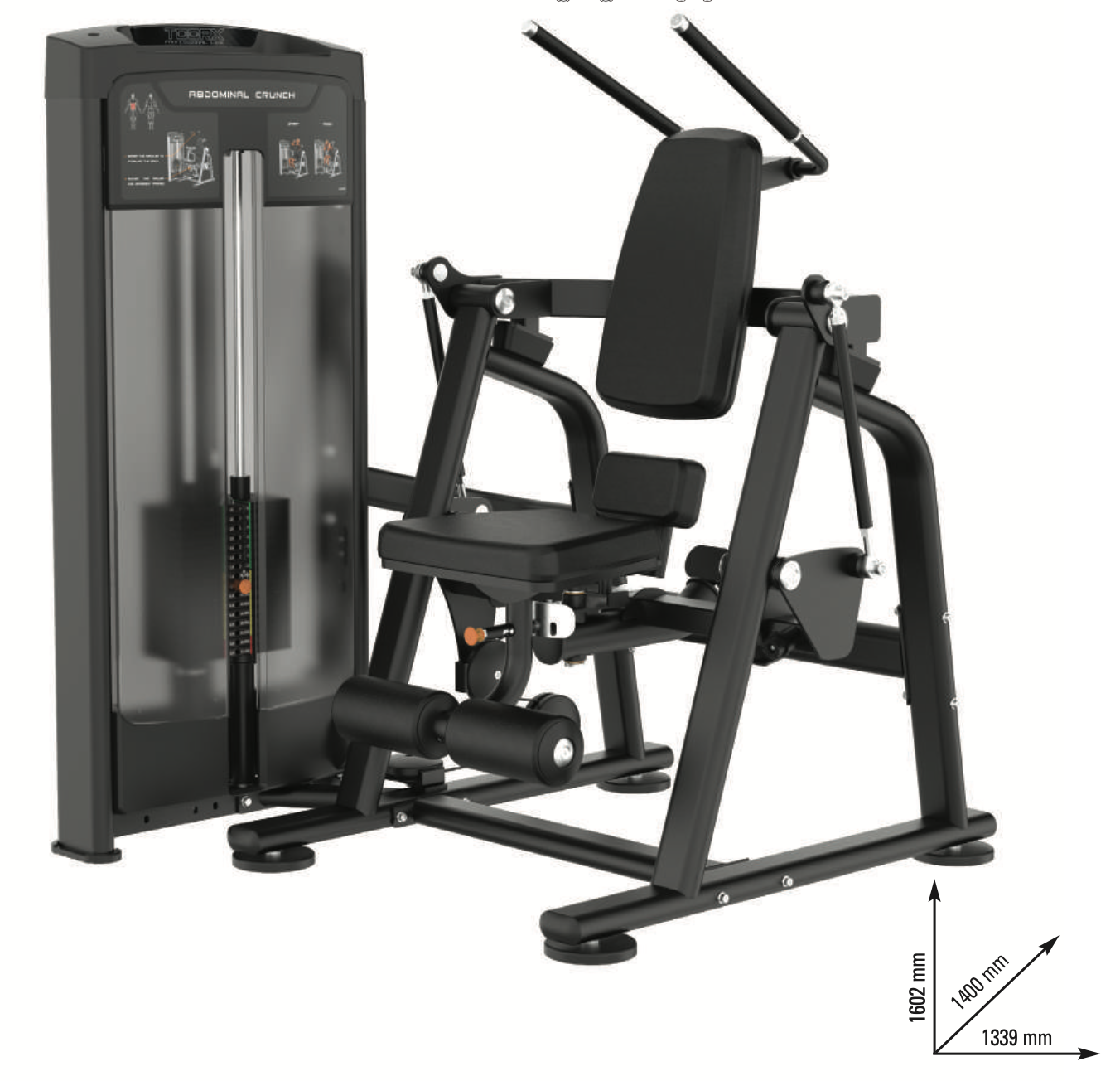 ABDOMINAL CRUNCH PIN LOADED PLX8650 (ABSOLUTE LINE) - PLX-8650