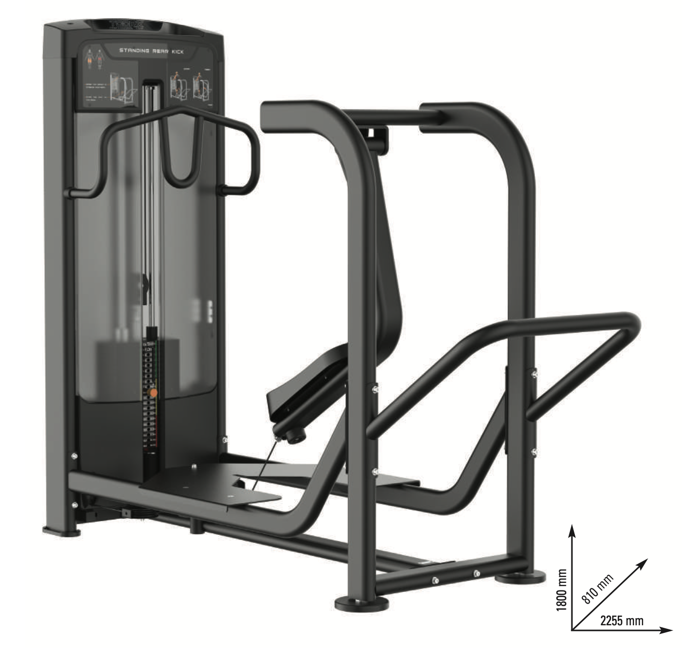 STANDING REAR KICK PIN LOADED PLX9090 (ABSOLUTE LINE) - PLX-9090