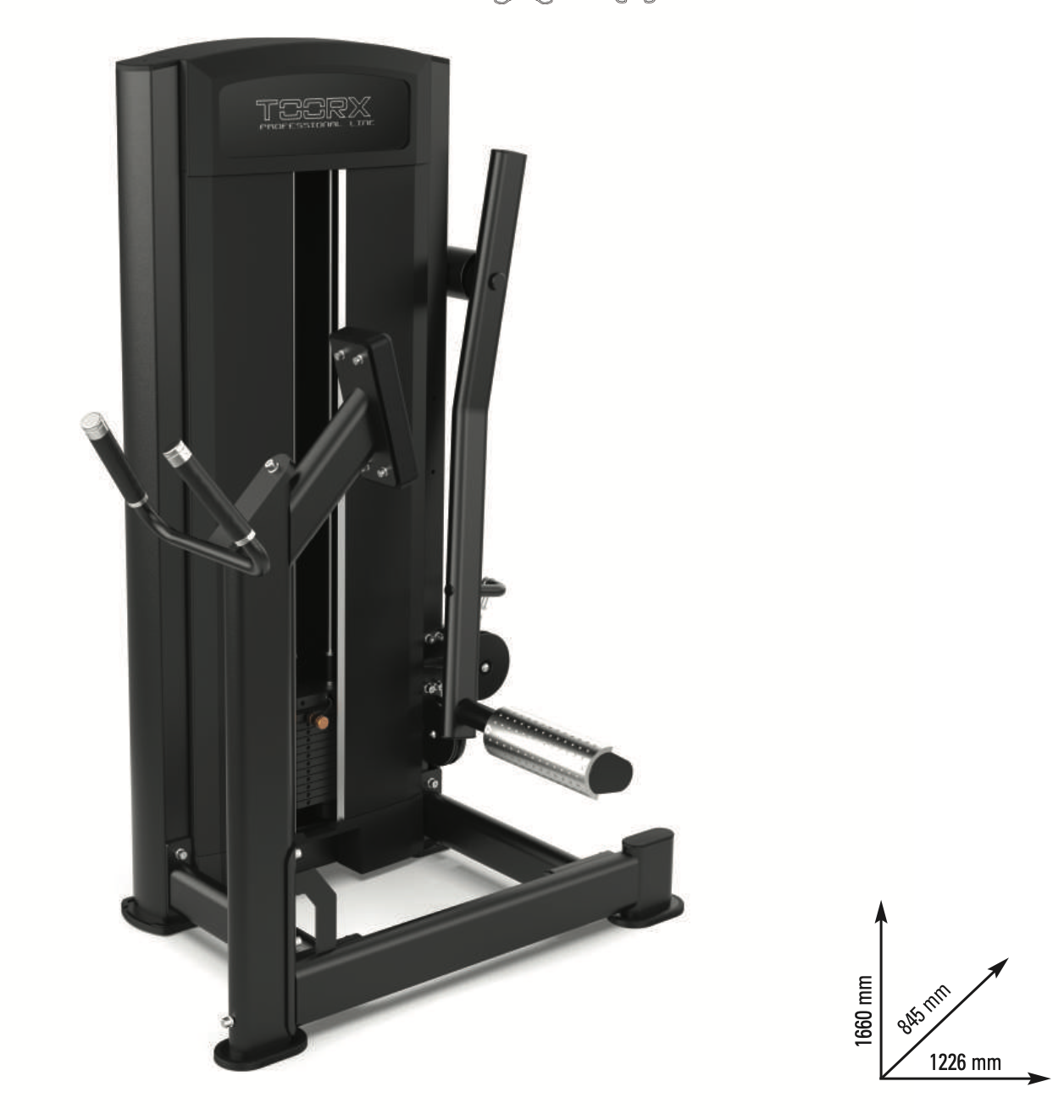STANDING REAR KICK PIN LOADED PLX7050 (AVANT LINE) - PLX-B7050
