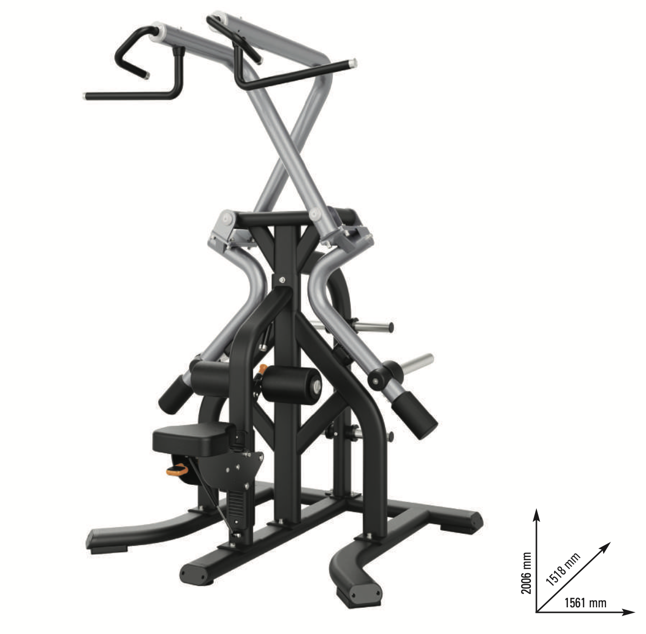 CIRCULAR LAT PULLDOWN PLATE LOADED FWX8350 (ABSOLUTE LINE) - FWX-8350
