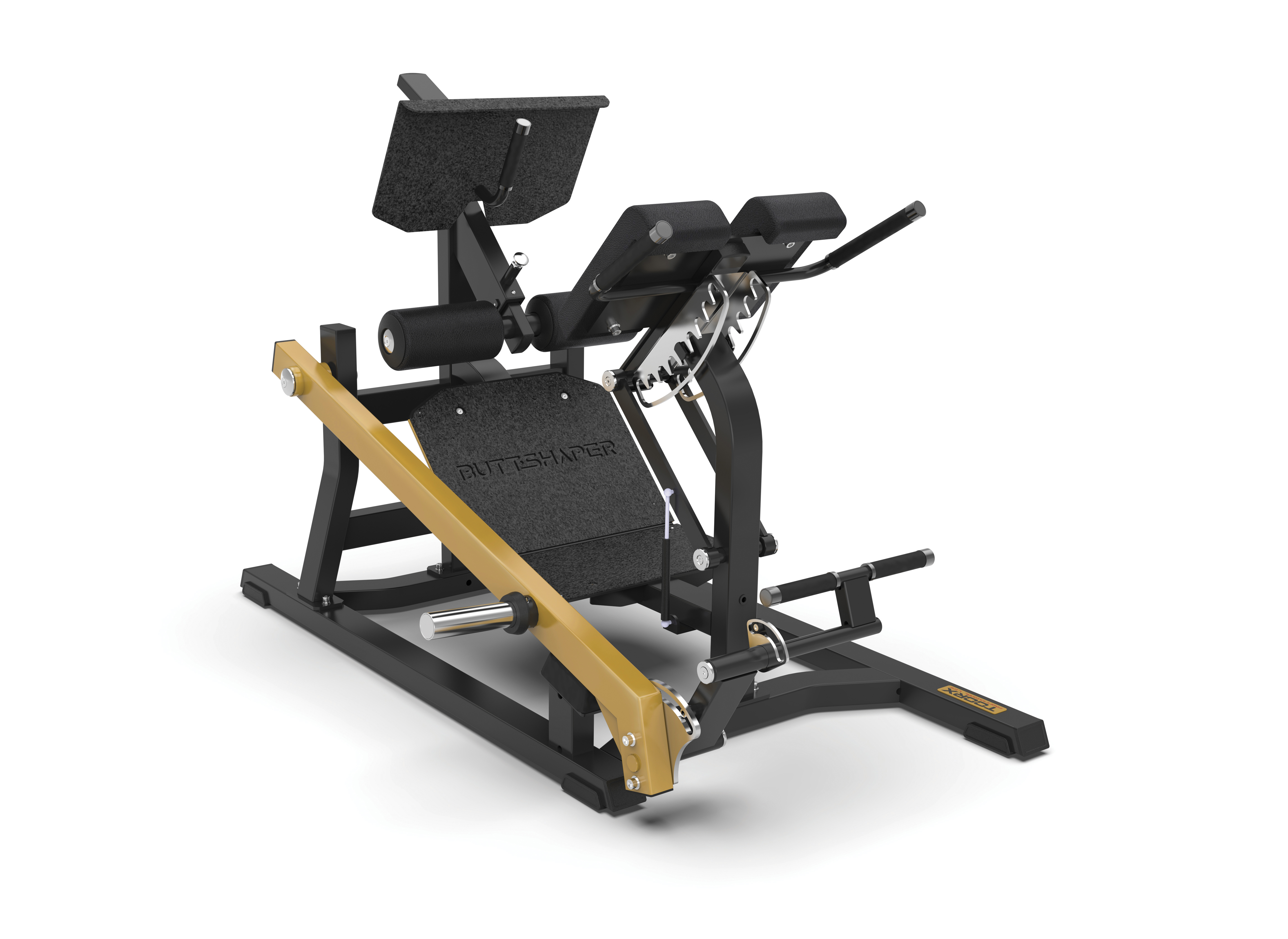 DUAL HYPER EXTENSION PLATE LOADED FWX10500 (BUTT SHAPER LINE) - FWX-10500