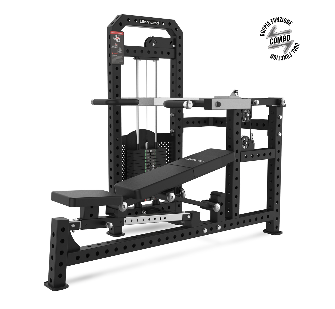 COMBO CHEST PRESS / SHOULDER PRESS (SERIE RIGS) - WS300-CHESTSHOULDER