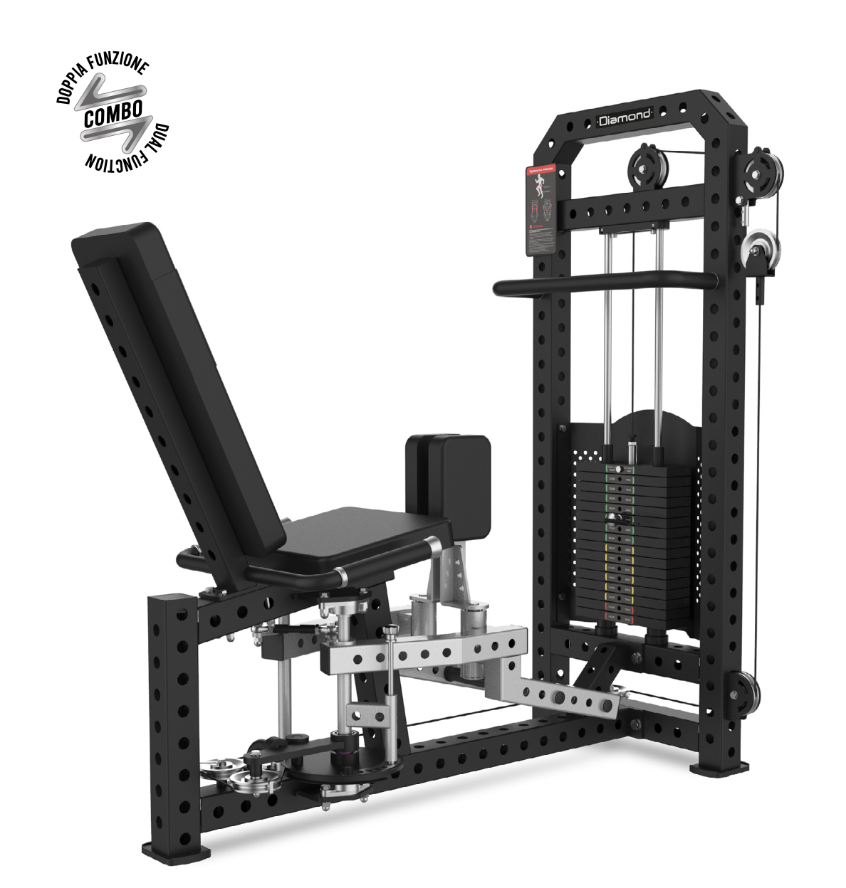COMBO ABDUTTORI / ADDUTTORI (SERIE RIGS) - WS300-ABDADD