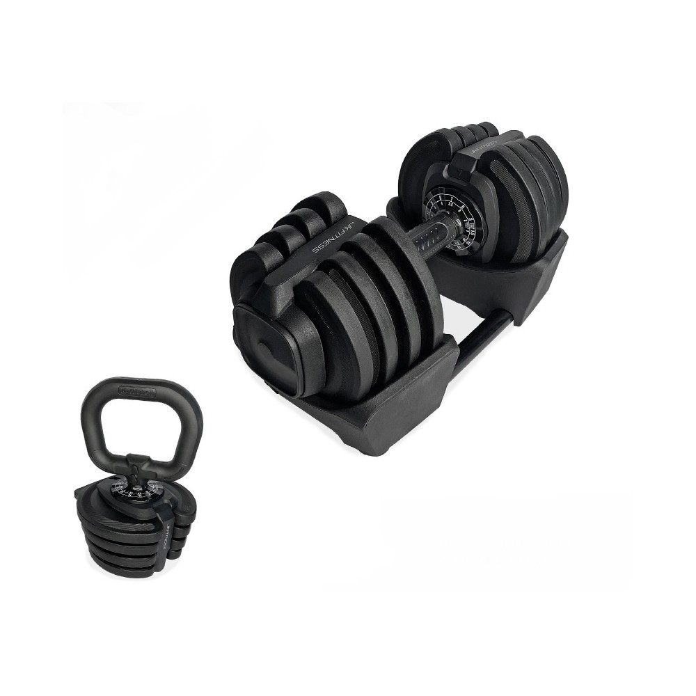 Handlebar / Kettlebell with selectable load - JK MS18J