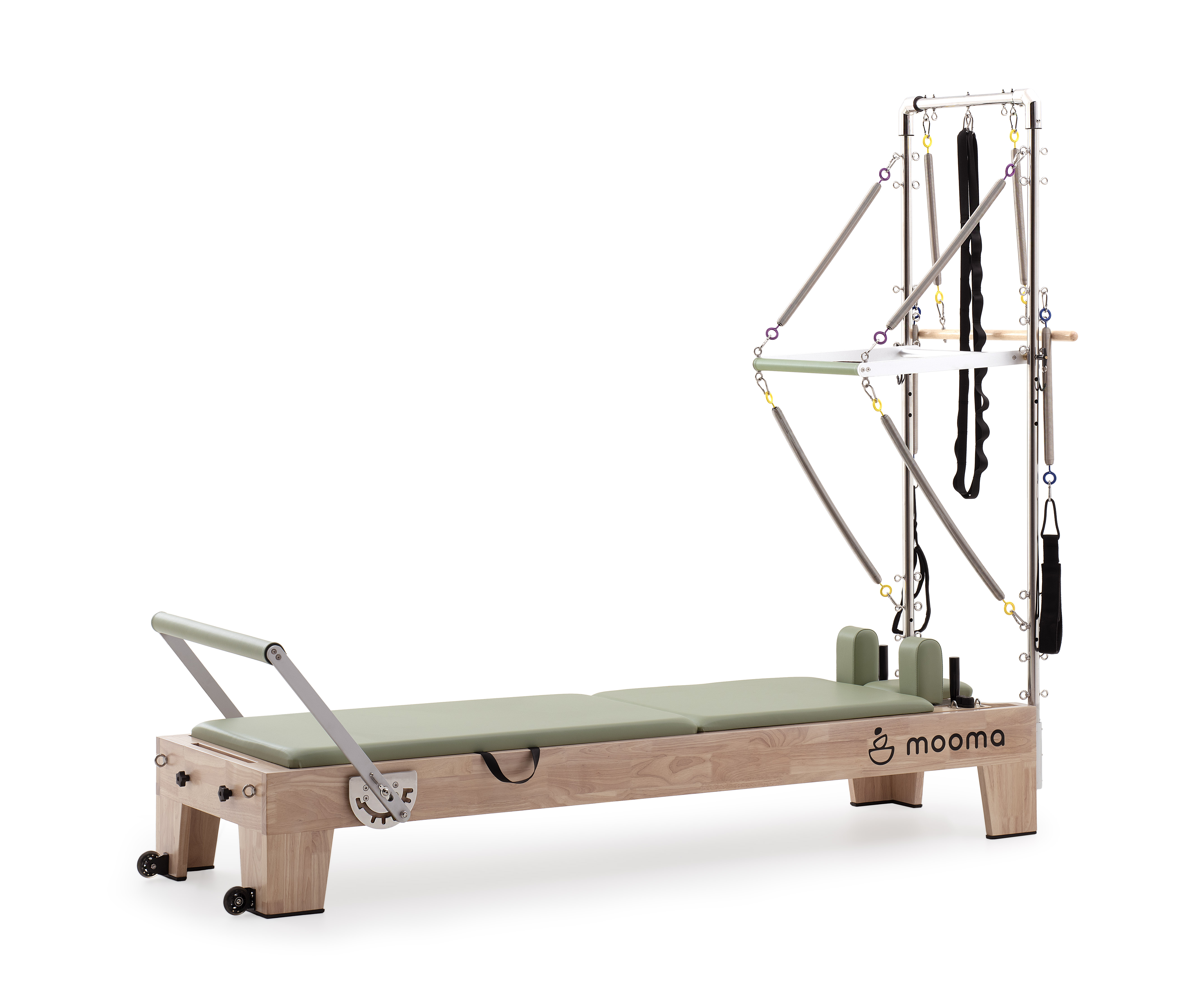 REFORMER CON TORRE IN LEGNO (linea Mooma) - AP-RTW