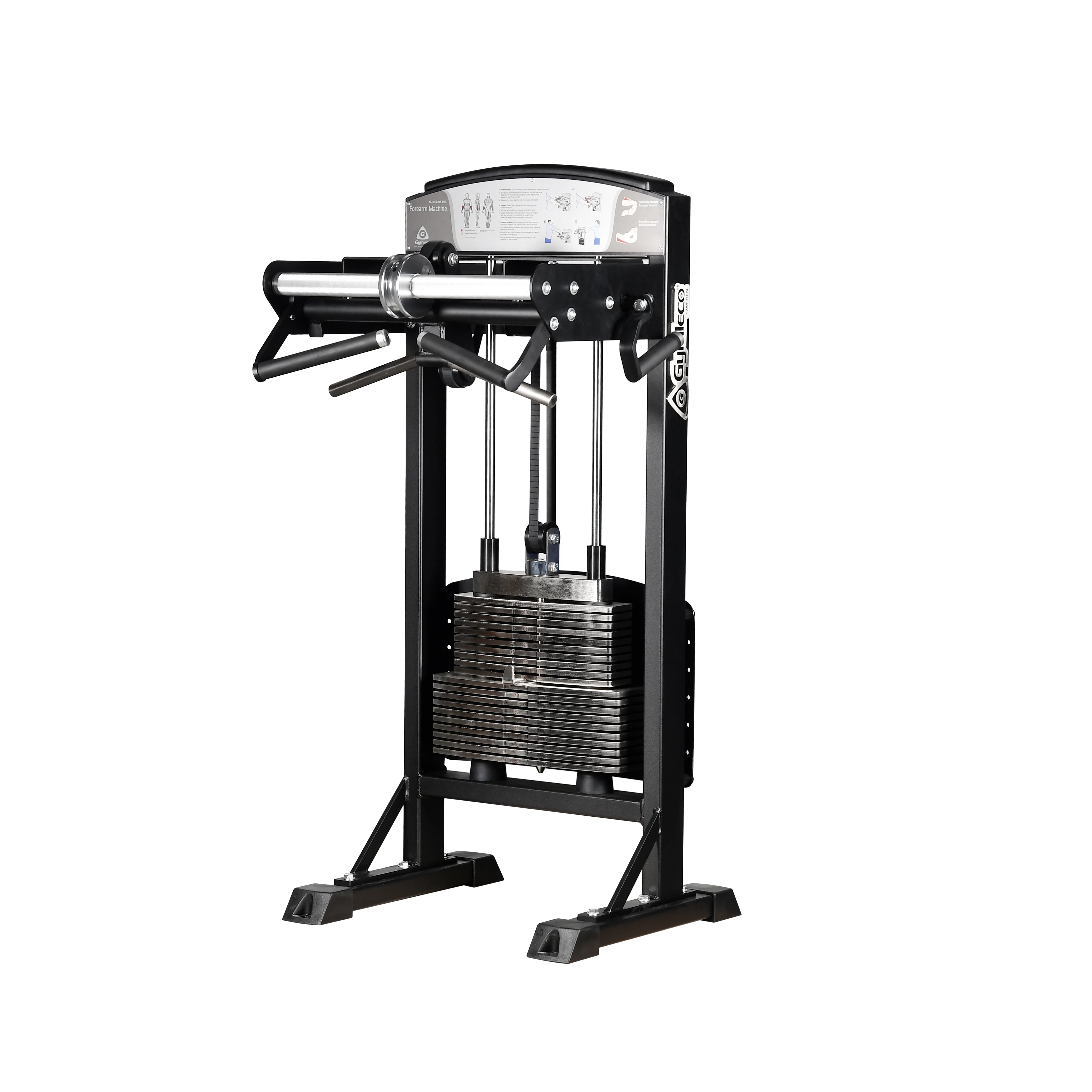 356 Forearm Machine, 3 Exercises