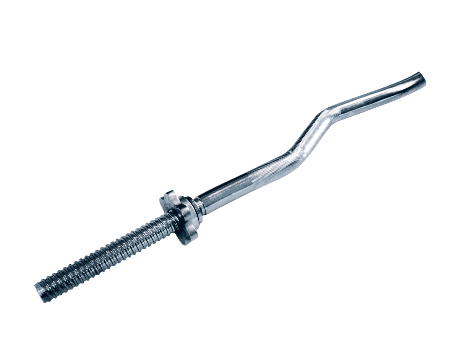 Bilanciere Curl Cromato 120 Cm Foro 25 mm Chiusura a Vite - BC120