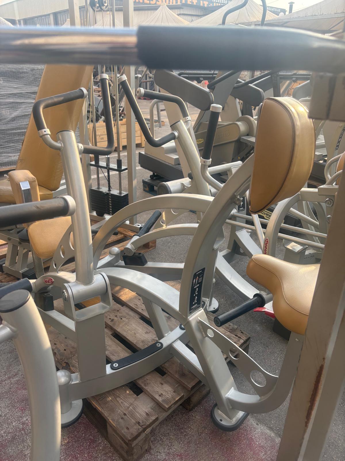 Rowing free weight panatta