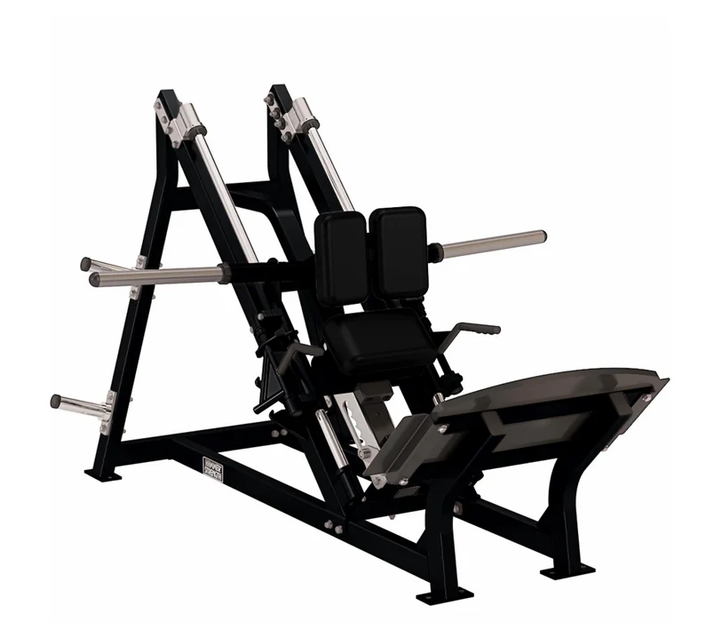 Linear hack squat hammer strength