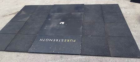 Platform for power rack