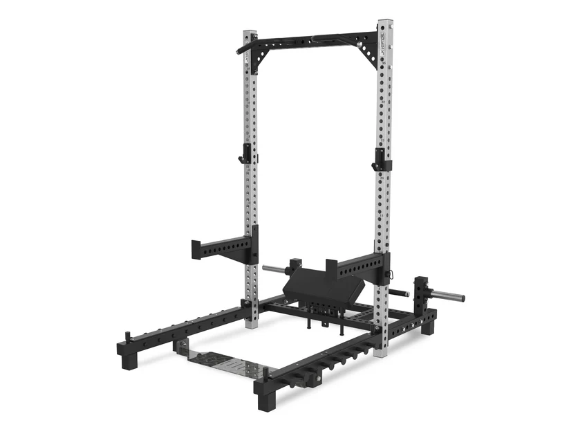 Half Rack con postazione Hip Thrust (JK FITNESS VERTICAL LINE) - JKV67