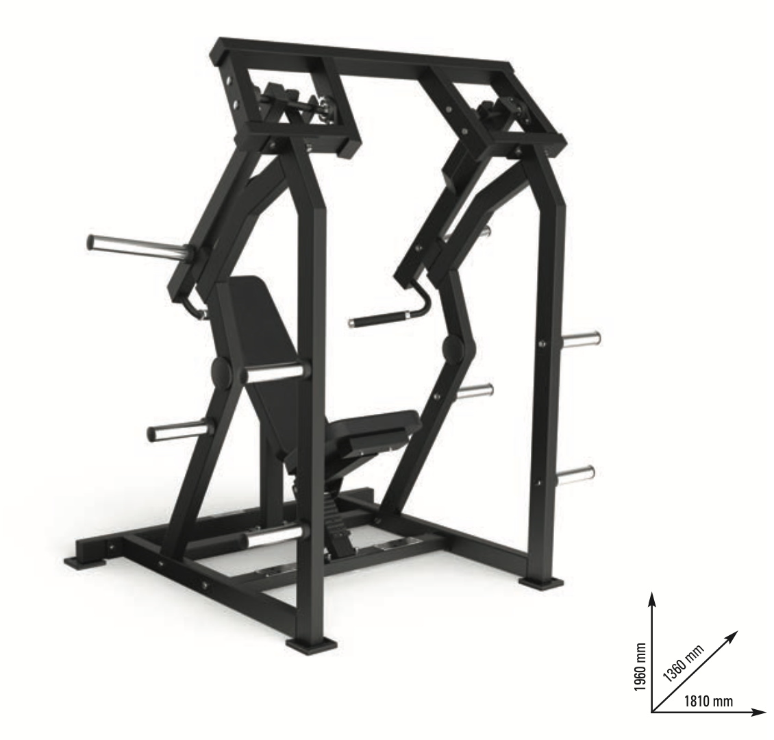 Shoulder Press PLATE LOADED FWX6450 (AVANT LINE) - FWX-6450