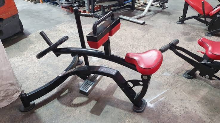 Sitting calf frre weight panatta 
