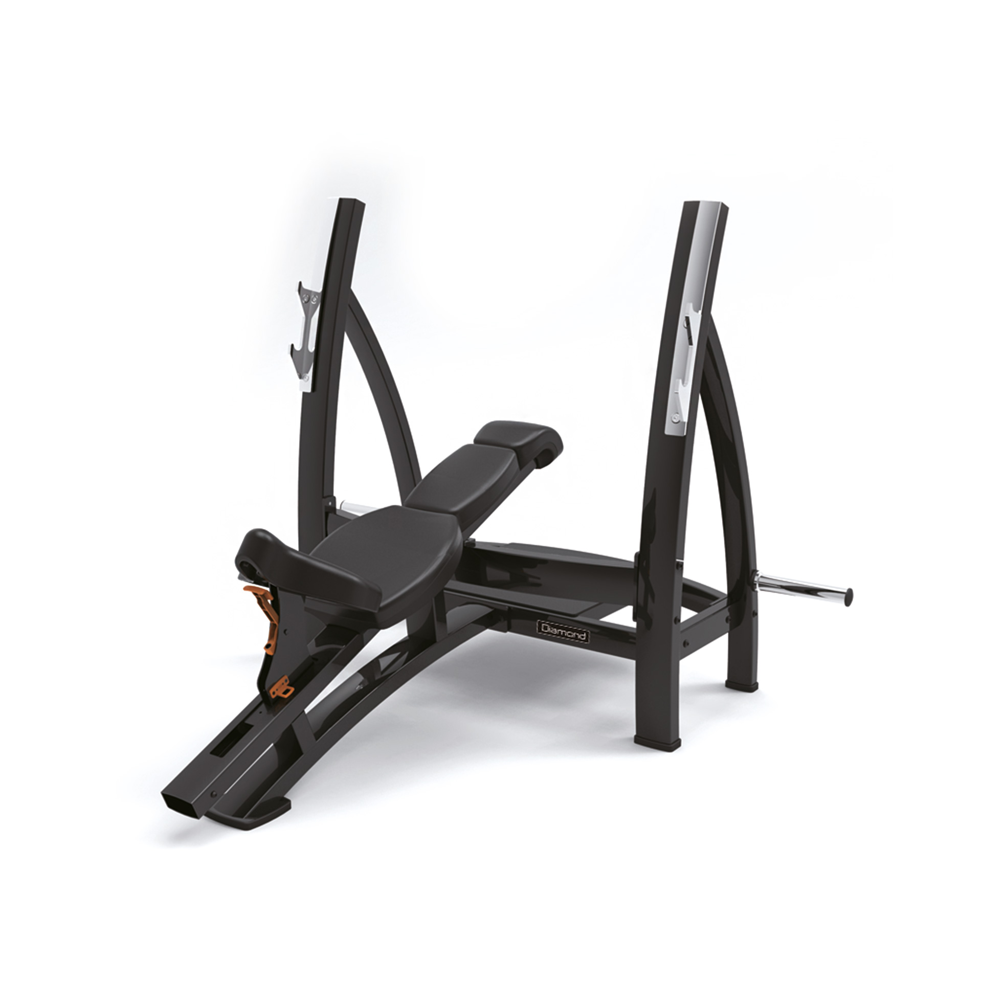 GB750-OLYINCLINE Olympic Incline Bench