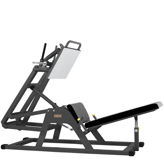 Leg press basculante carico libero teca