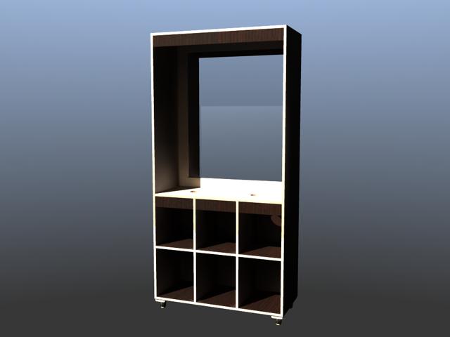 Specchiera nobilitato con specchio 5 mm. (art.69)