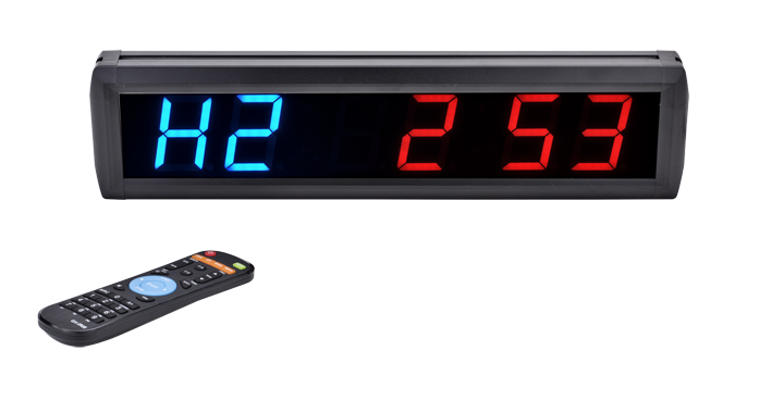 GYM TIMER A LED CON PROGRAMMI
